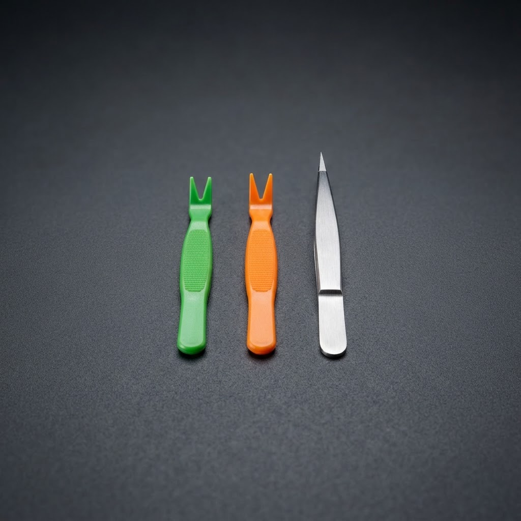 TickEase Dual-Tipped Stainless Steel Tick Removal Tool