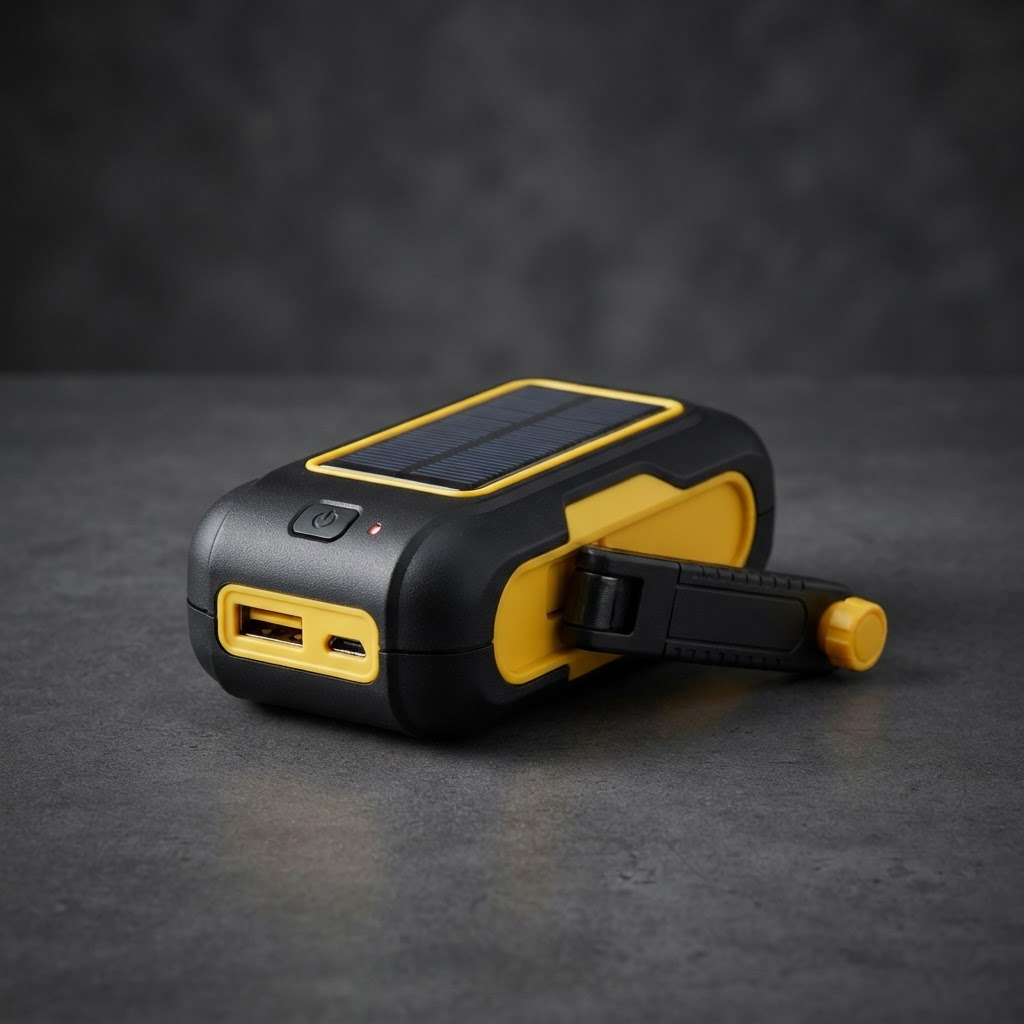 K-TOR Pocket Socket 2 Hand Crank Generator